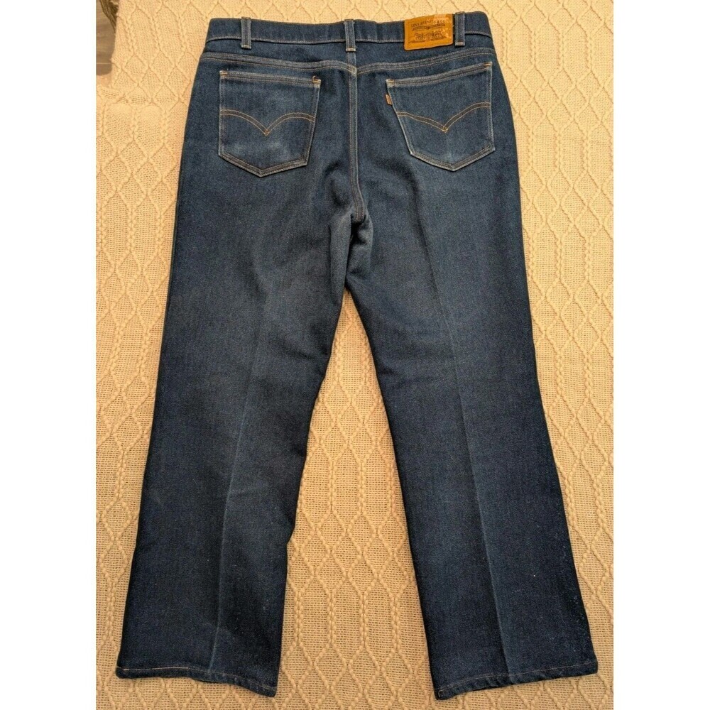 Vintage Levis 547 Bronze Tab Men’s Jeans 36x29 Dark Indigo Blue Wash 40547-2317 - Picture 11 of 16